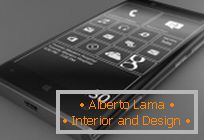 Koncepció Nokia Lumia 999 от дизайнера Jonas Dähnert