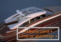 A luxus jacht Onyx 41 koncepciója