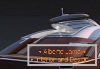 A luxus jacht Onyx 41 koncepciója