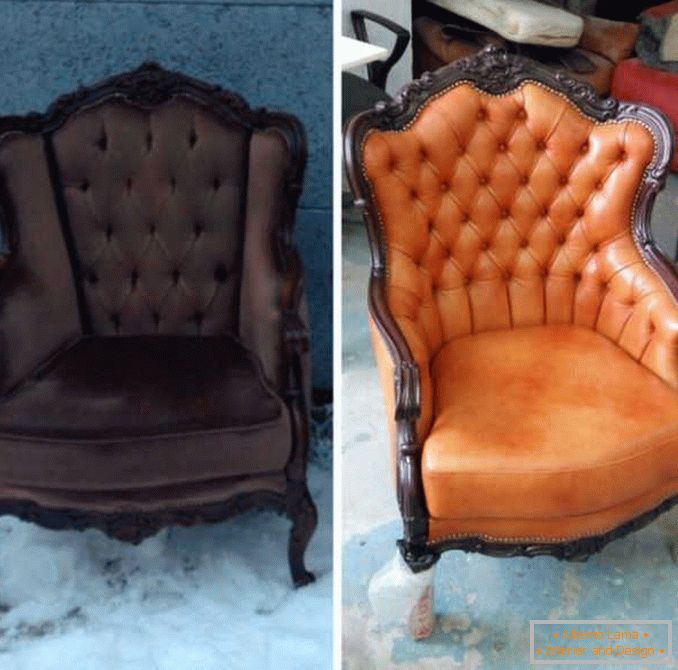 peretyazhka kárpitozott bútorok: fotó 10
