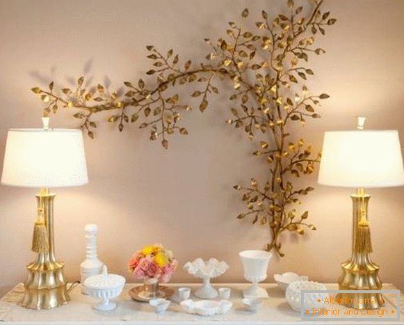 Asztali lámpa szoba dekoráció