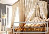Kreatív elképzelései egy erkélyen egy ágyban egy hálószobában: a design, a szín és a stílus választéka