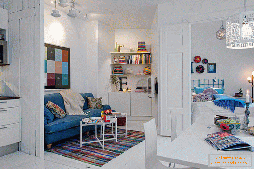 Eredeti kis lakás 34 m2 Svédországban