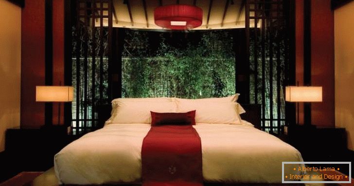 Hálószobai design a Banyan Tree Lijiangban