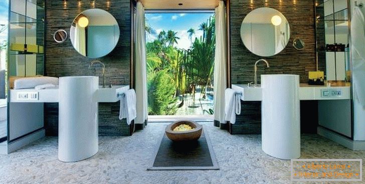 A Brando Hotel fürdőszobai designja