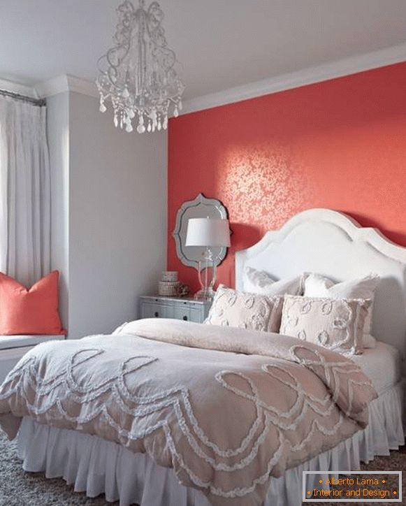 Vörös tapéta a hálószobád fotódhoz 2015