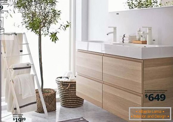 A fürdőszoba bútorok katalógusa IKEA 2015