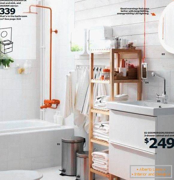 Fürdőszoba bútorokkal IKEA 2015