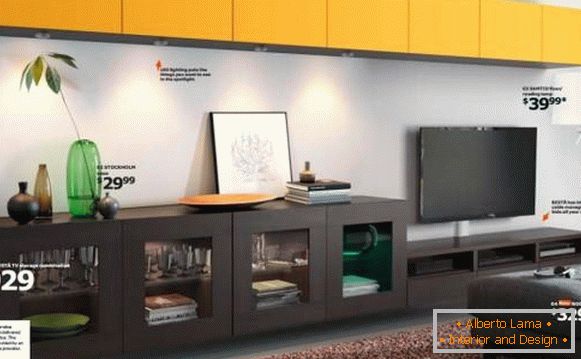 Modern nappali bútor Ikea 2015