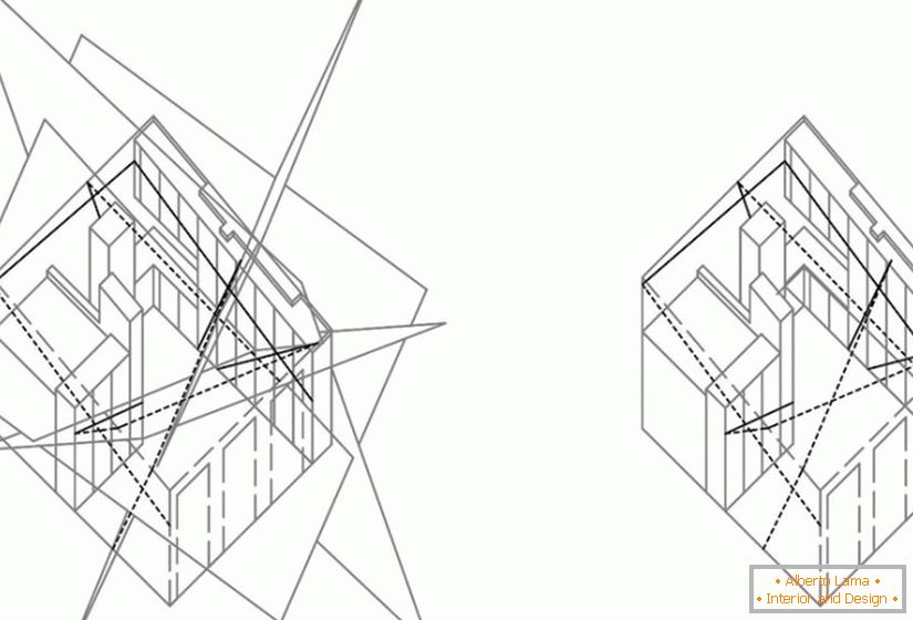 Tervezzen szokatlan stúdió lakást Lengyelországban