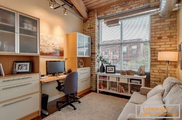 stílus loft-home-office