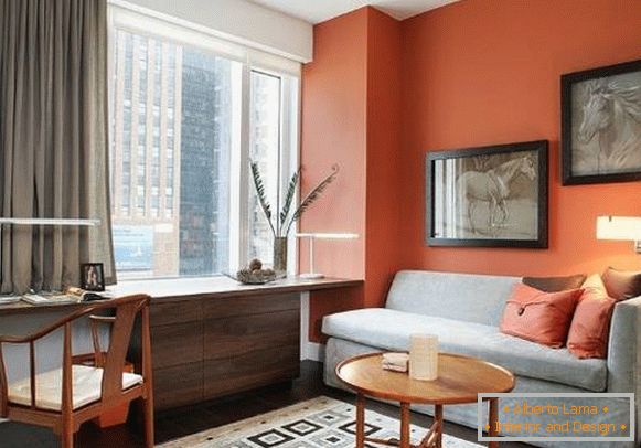 modern-home-office-narancs színű