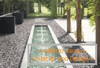 Modern kert kialakítása с бассейном