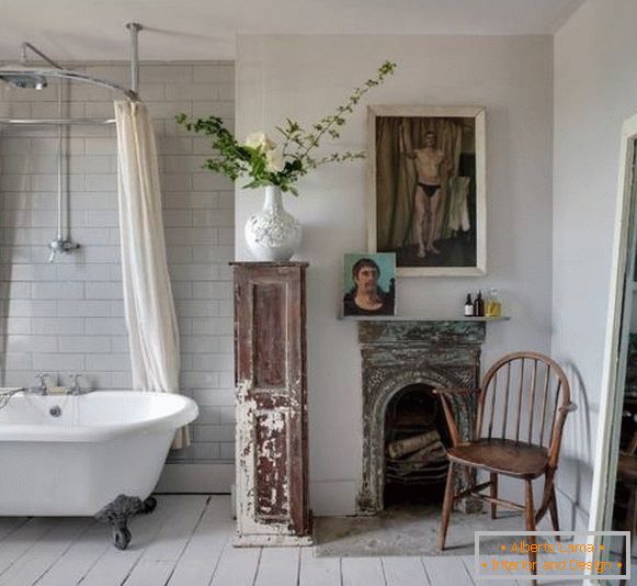 Hogyan lehet díszíteni egy fürdőszobát a Provence stílusában