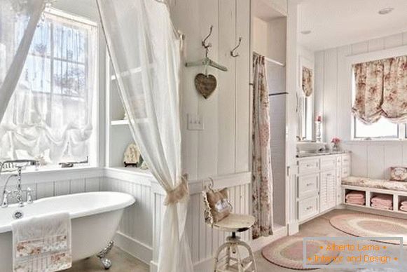 Provence stílusú fürdőszobák legkedvezőbb fürdőszobája