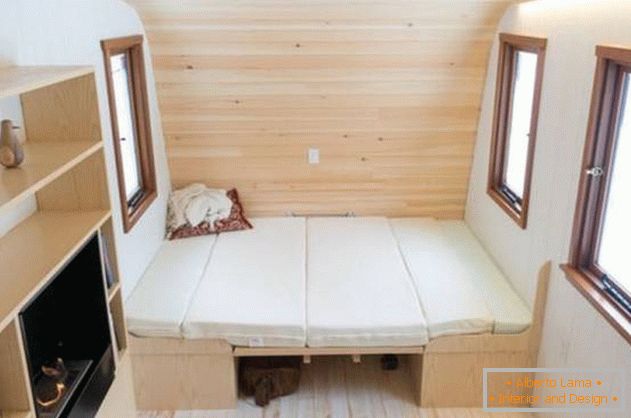 Kényelmes mini-ház: Ontario fotók - összecsukható bútorok