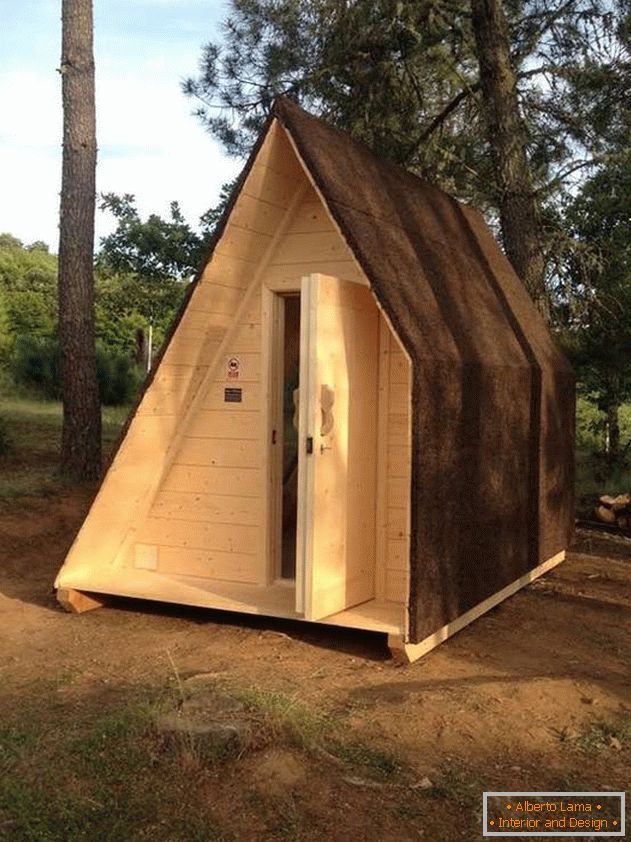 Design otthoni mikro otthon из дерева