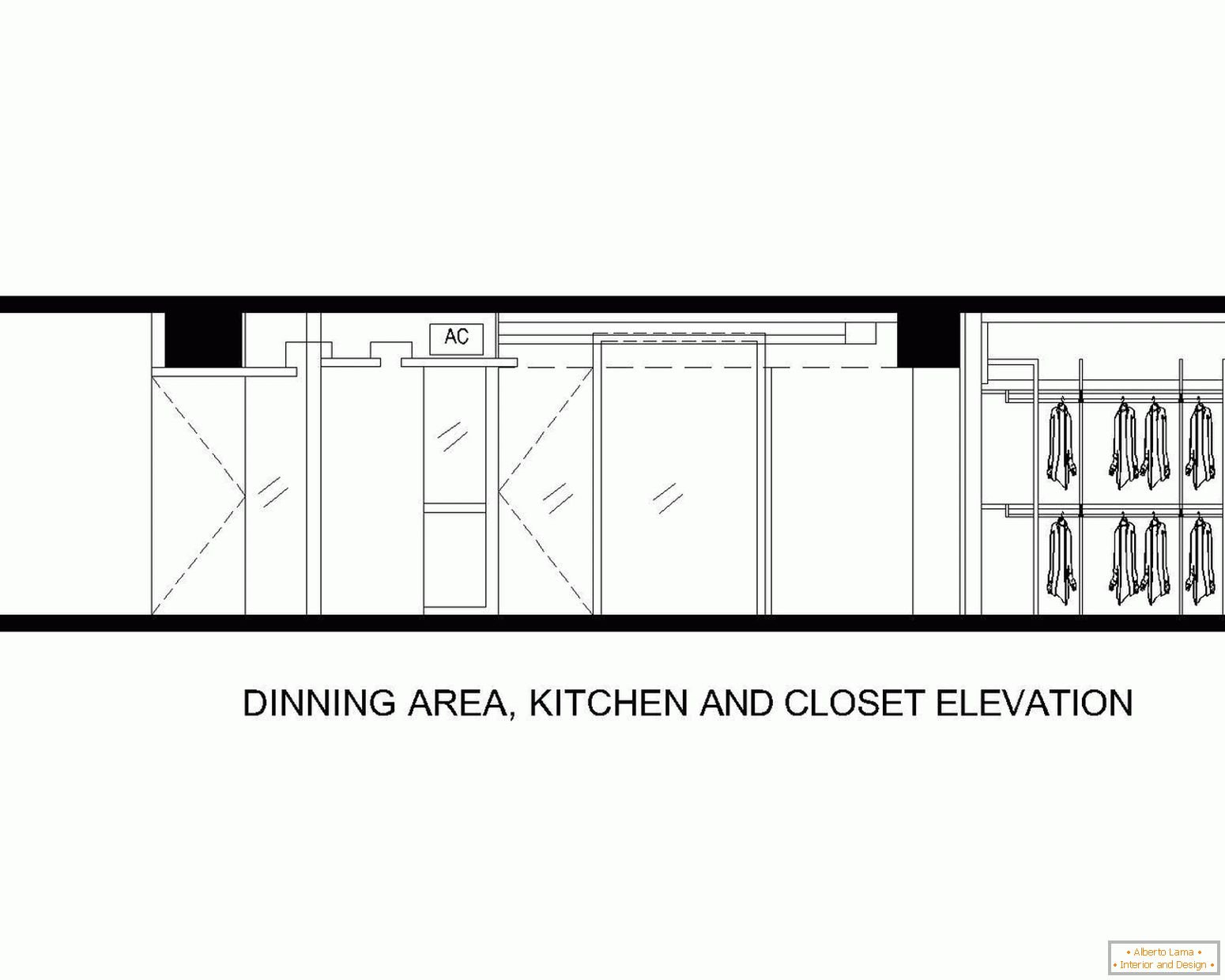 Az étkező, konyha és fürdőszoba elhelyezése