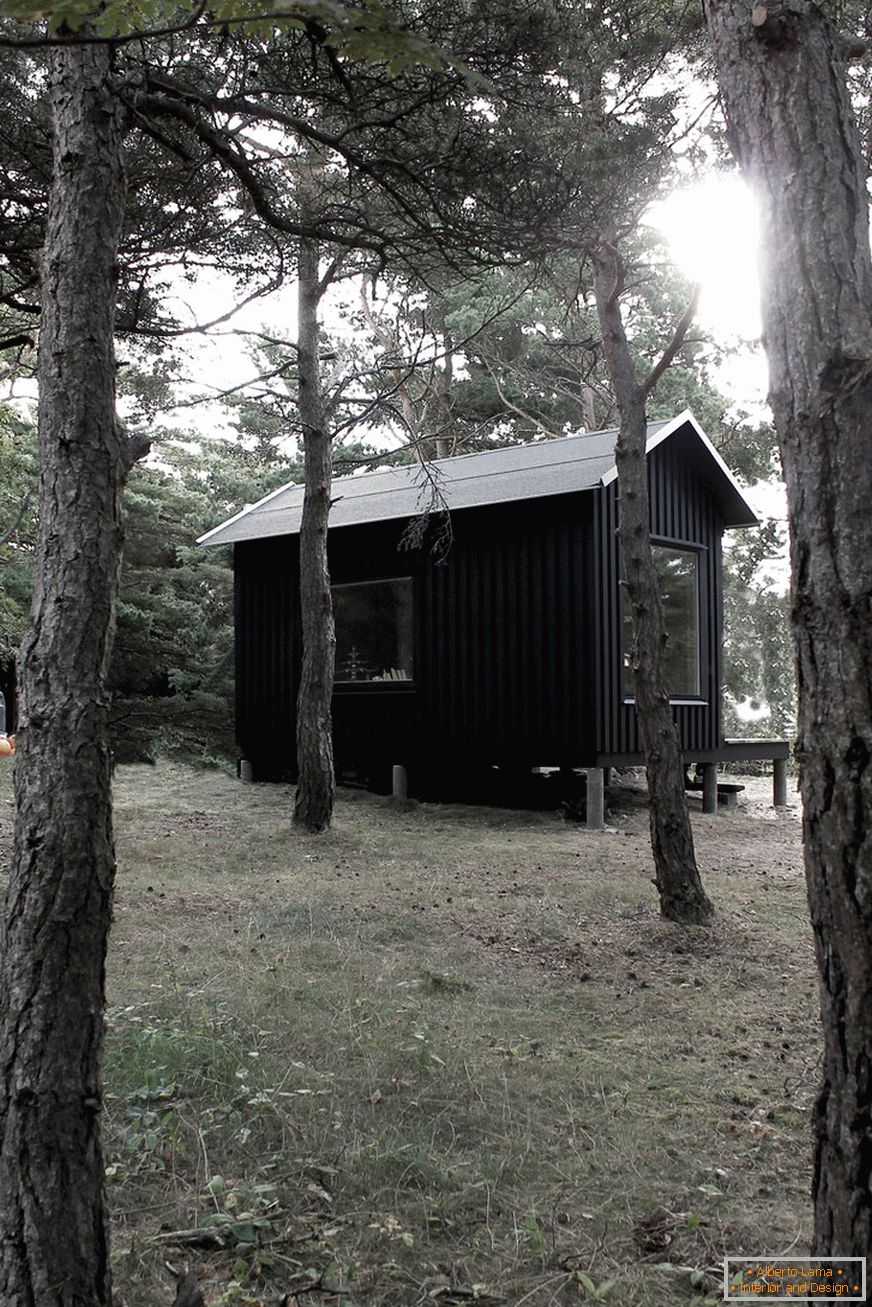 Мини-дом Ermitage kabin в Швеции