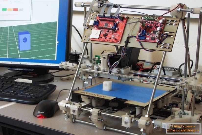 Prototípus 3D nyomtató az élelmiszerek nyomtatásához