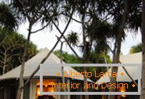 Проживание в палатках в отеле Banyan Tree Madivaru на Maldív-szigetek