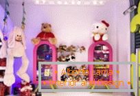 Радужный интерьер в магазине игрушек Pilar története, Барселона