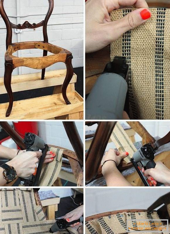 Kárpitozott bútorok rugókkal való javítása