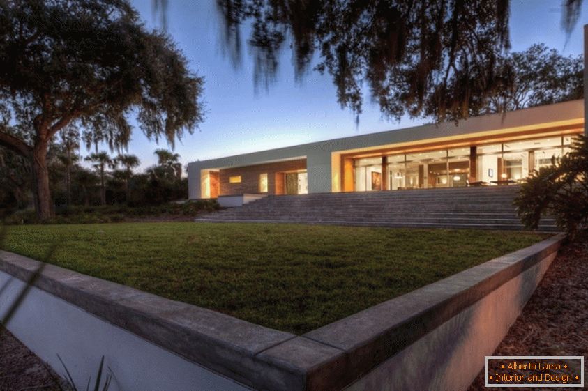 Építészeti egy vidéki ház Floridában
