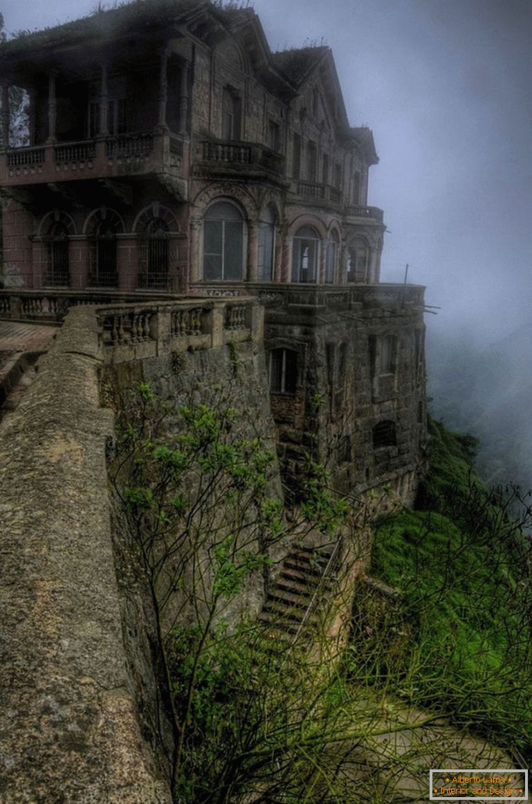 elhagyott ház-in-the-hegyek-Kolumbia