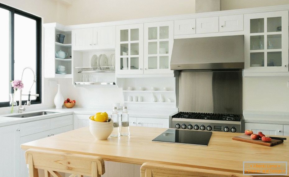 Bútor a konyhában skandináv stílusban
