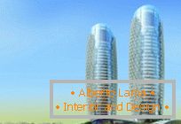 Napvédő szerkezet az Aedas felhőkarcolói számára