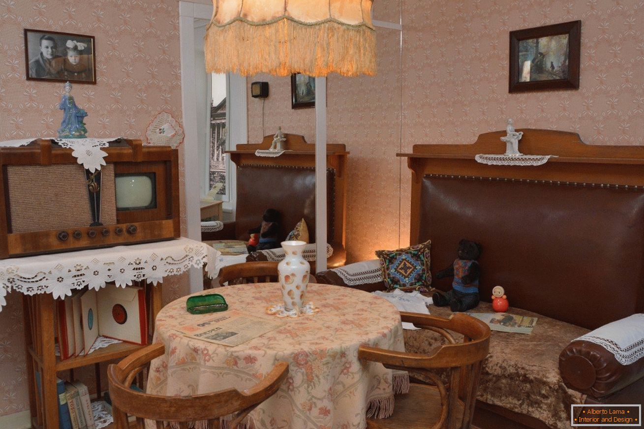 A 40-es évek nappalijának kialakítása