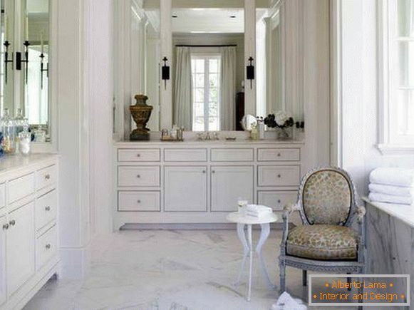 fürdőszobák belsőterme klasszikus stílusú fotó, fotó 12