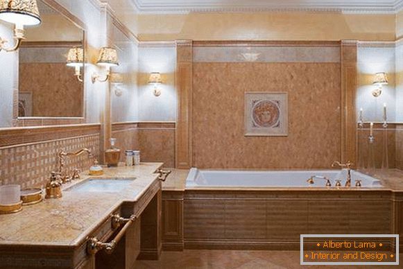 klasszikus stílusú fürdőszobai lámpa, fénykép 21