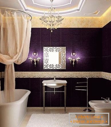 Fürdőszoba klasszikus stílusban