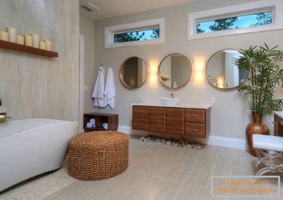 modern dekorációval-for-fürdőszoba