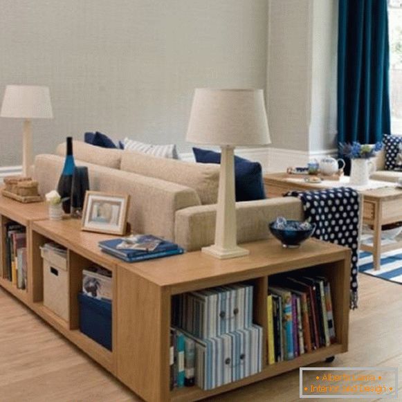 Gyönyörű nappali tervezés padlóhellyel