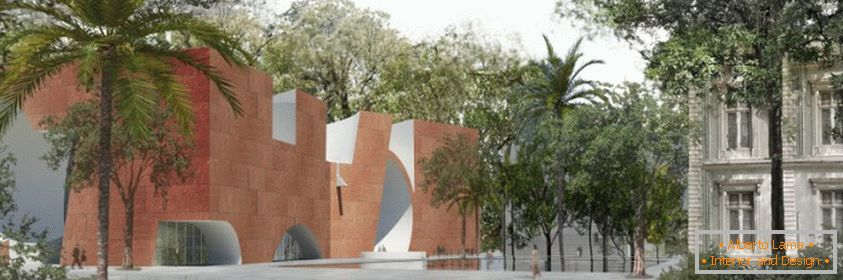 Stephen Hall új szárnyat tervez a mumbai városi múzeum számára