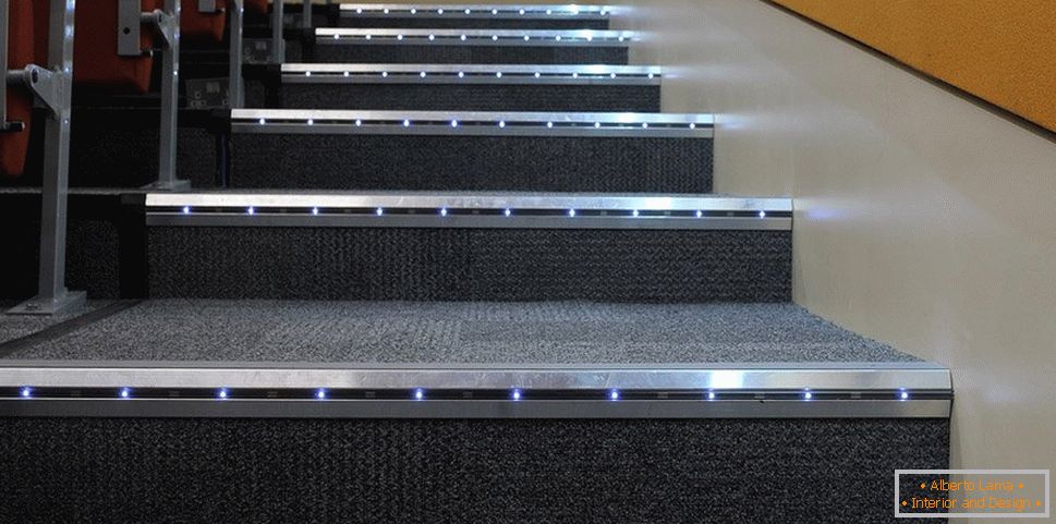 LED lépcsők világítása