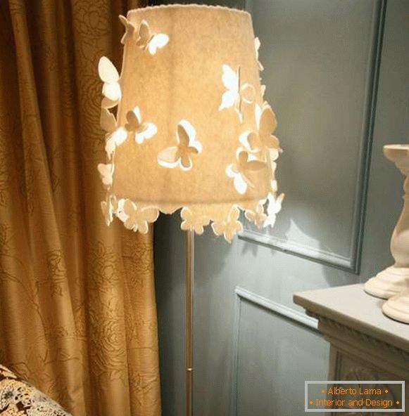 padló lámpa saját kezű anyagból, fotó 4