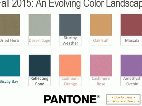 Divatos színek - 2015 őszi trendjei a Pantone-tól
