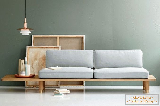 Hogyan készítsünk egy kanapét a saját kezünkkel egyszerűen és stílusosan