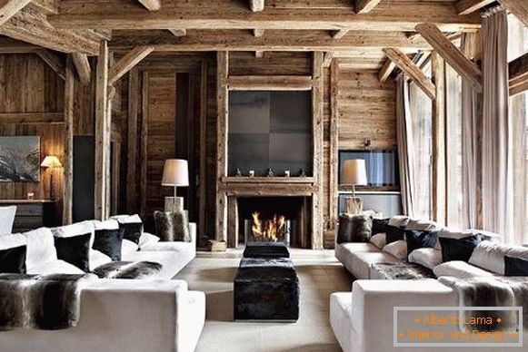 világos-belső-nappali-stílusú faház