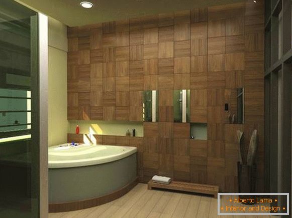 fürdőszoba design egy privát házban, fotó 4