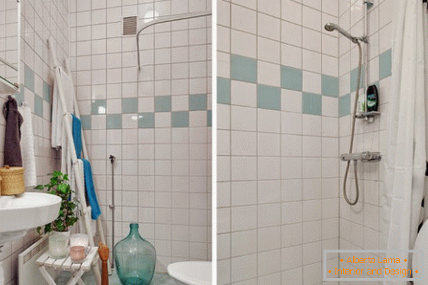 Fürdőszoba skandináv stílusban