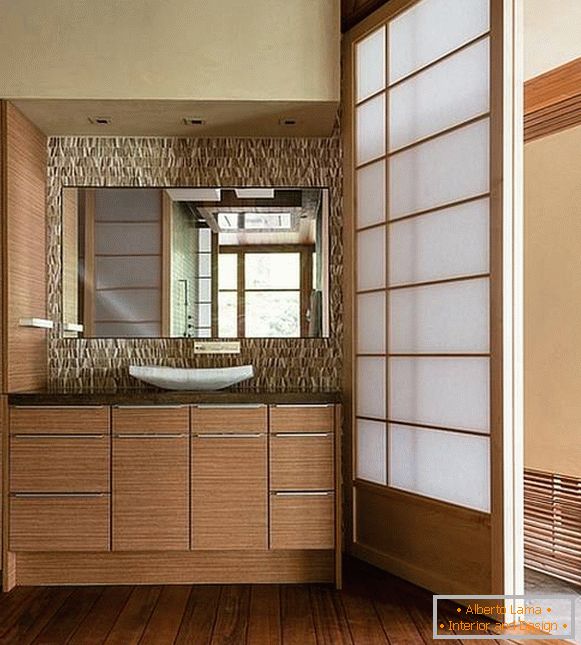 Japán stílusú fürdőszoba kialakítása
