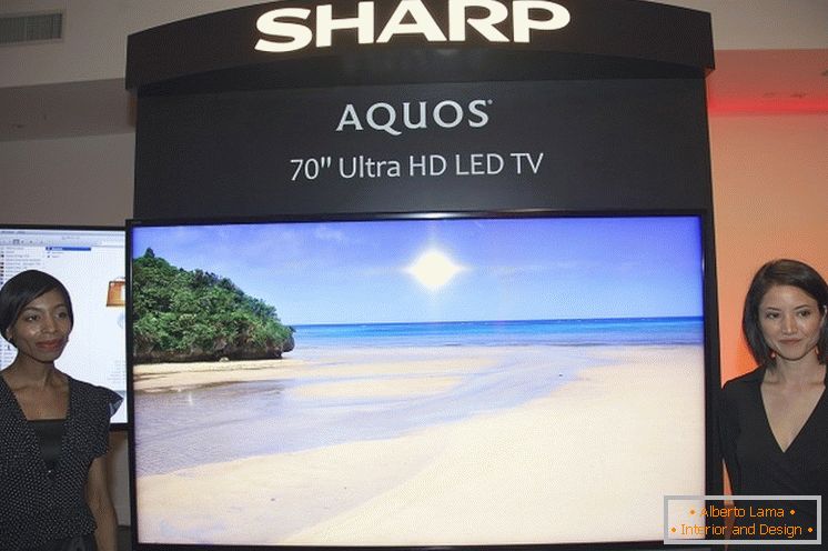 AQUOS Ultra HD LED - a Sharp ultra-nagy felbontású TV-je