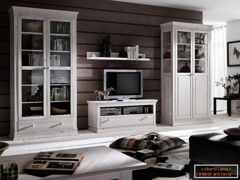 Fekete-fehér nappali - 55 fotó szokatlan nappali megoldások