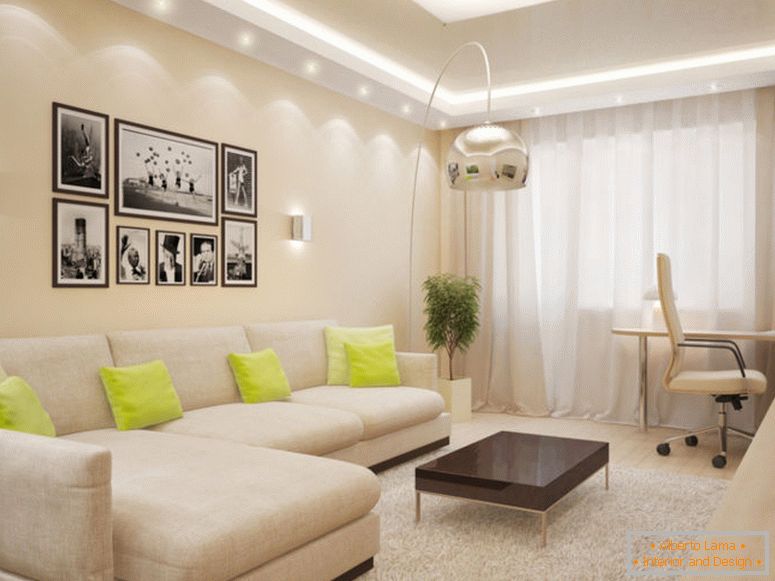 Lakástervezés - képek a divatirányzatokról az apartmanok