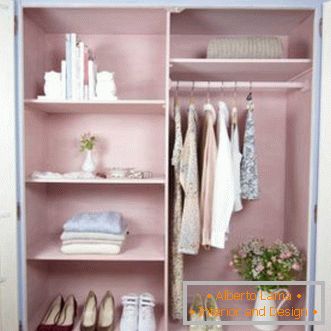 Ruhásszekrény 2 nm m. m. - egy érdekes tervezési lehetőség